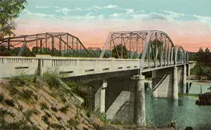 Poplar: Current River Bridge. Poplar Bluff