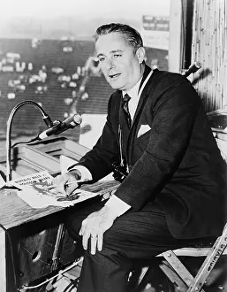 Nationally: Curt Gowdy, sportscaster and voice of ?