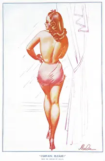 Shapely: Curtain Please by Merlin Enabnit