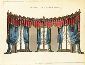 Regency Style: Curtains for a Gothic room, Regency Era