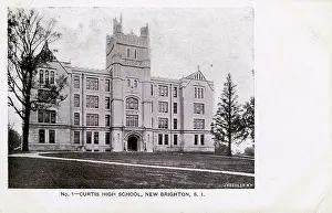 Staten: Curtis High School, New Brighton, NY, Staten Island, USA