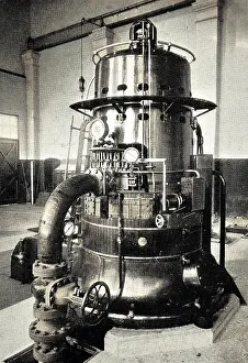 Differed: A Curtis Vertical Turbine, 1904