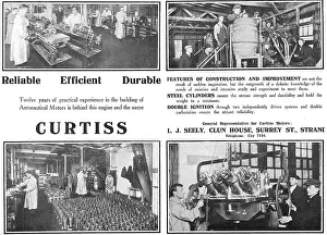Durable: Curtiss Aeroplanes & Engines. Reliable, Efficient & Durable