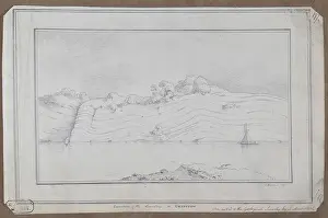 Macculloch: Curvature of the limestone at Chepstow