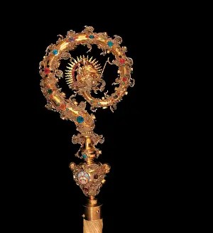 Admont: Curve of Abbot Adalbert Heuffler's crook