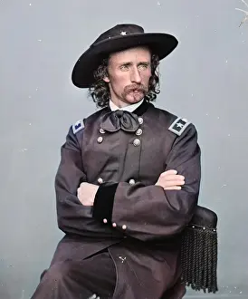 Mary Evans Library Of Congress (l&l): Custer