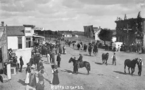 Custer: Custer County Horse Fair, Buffalo Gap, South Dakota, USA