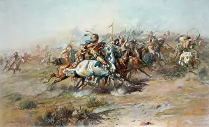 Custer: The Custer fight