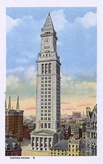 Doric: Custom House, Boston, Massachusetts, USA