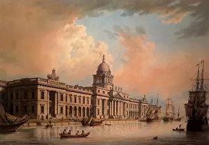 Malton: The Custom House, Dublin