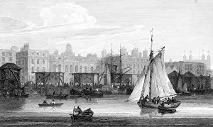 Fronting: CUSTOM HOUSE, LONDON