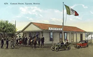 Tijuana: Custom House at Tijuana, Mexico