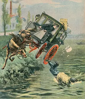 Precipitated: CUSTOMER GOES IN SEINE