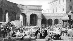 1775: Customs clearance of goods in the yard of a customs house