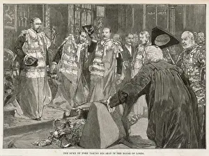 Ceremoniously: CUSTOMS/HOUSE OF LORDS