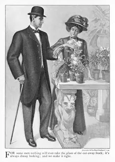 Crease: Cut-Away Frock 1907