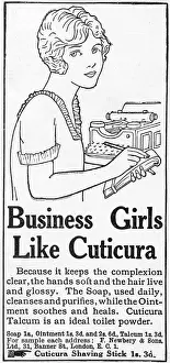 Ointment: Cuticura Soap advertisement