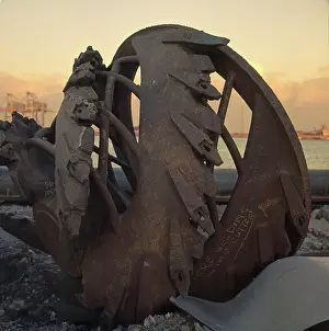 Teeside: Cutter Face. Tees Estuary 1970s