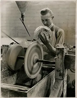 Facets: CUTTING GLASS BOWL