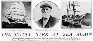 Refit: CUTTY SARK IN 1924