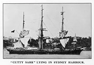 Cutty: Cutty Sark in Harbour