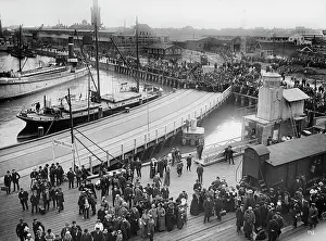 Passagier: Cuxhaven - Passenger Quay 1914