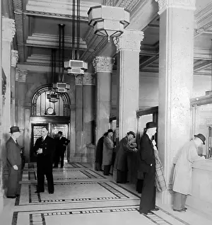 Coop: CWS Banking Hall, Manchester, probably 1930s