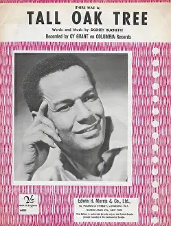 Guyanese: Cy Grant music sheet for Tall Oak Tree