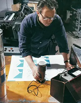 Dial: Cyan Separation at a printing works