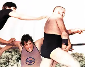 Andrew Besley: Cyanide Sid Cooper and Chris Adams, wrestlers
