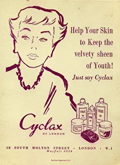 Debs: Cyclax advert - Queen Charlotte's Ball programme