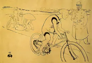 Bicycling: Cycle Michael, by Toulouse-Lautrec