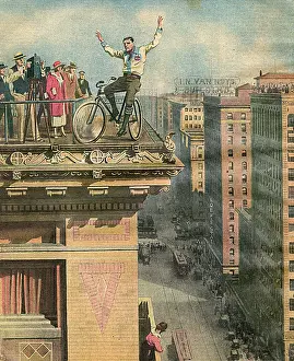 Cornice: CYCLE STUNT IN USA