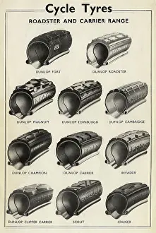 Invader: Cycle Tyres - Dunlop - Roadster and Carrier Range