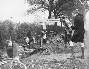 Pelting: CYCLING HIJINX 1930S