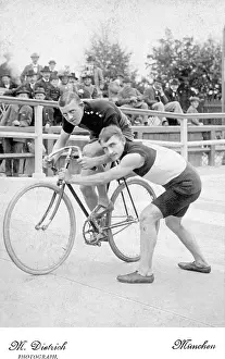 Bicyclist: Cycling in Munich, 1898