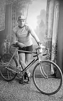Biking: Cyclist, around 1900