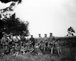 Smaller: Cyclist detachment in Munich, 1897