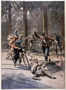 Muggers: CYCLISTS ATTACKED PARIS