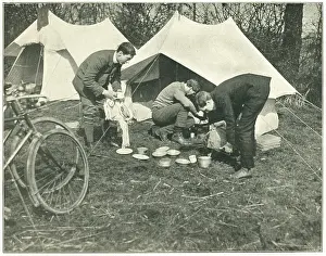 Woldsea: Cyclist's Camp, Lincolnshire