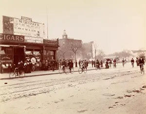 Bicyclists: Cyclists in New York