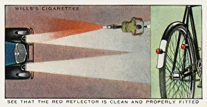 Properly: Cyclists Red Reflector
