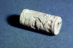 Giovio: Cylindrical seal, originally from the