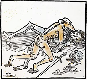 Minx: Cynocephali attacks a knight