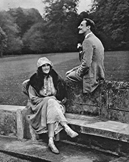 Basingstoke: Cynthia and Oswald Mosley on honeymoon