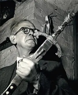Catalogued: Cyril Brashier, armoury expert, Royal Opera House, London