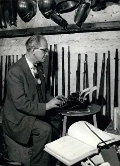 Inventory: Cyril Brashier, armoury expert, Royal Opera House, London