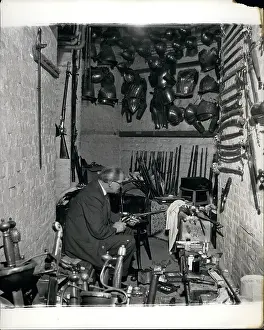 Masquerade: Cyril Brashier, armoury expert, Royal Opera House, London