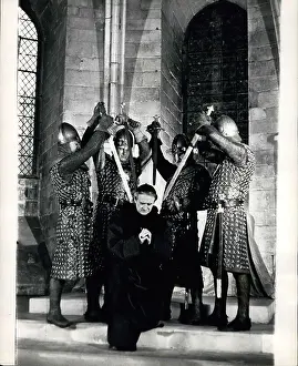 Becket: Cyril Cusack as Becket, Murder in the Cathedral, BBC TV