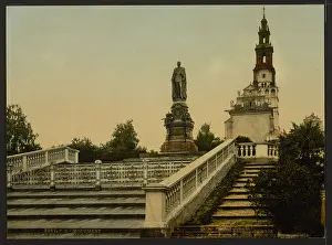 Czestochowa: The Czar Alexander's monument, Czenstochow, Russia (i.e. Cz